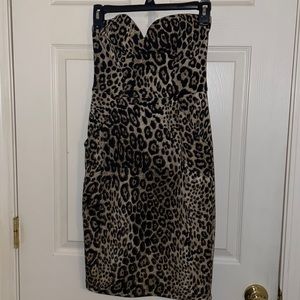 Cute leopard dress
